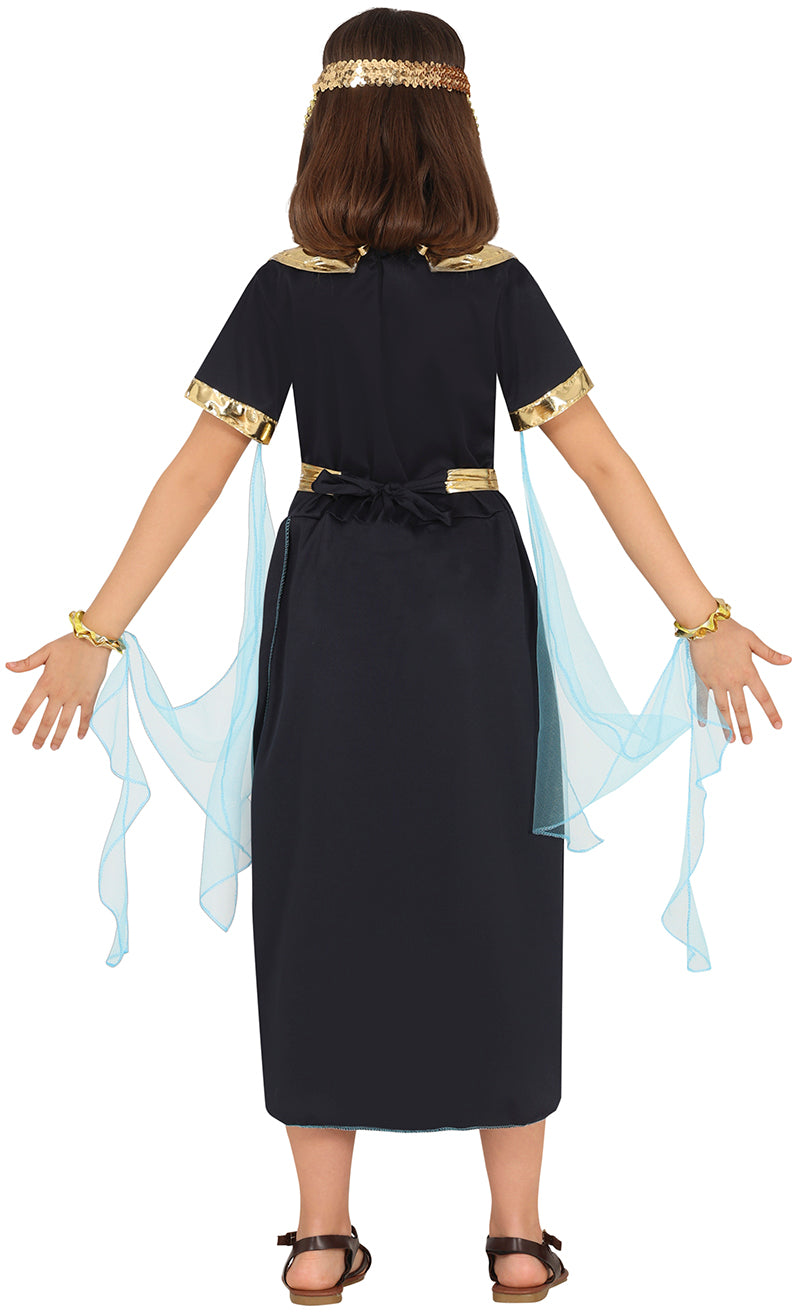 GP81020 – Aegyptische Koenigin Karneval Kostuem – Größe: 98/104 – Farbe: Schwarz, Ansicht 2
