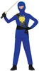 GP81032 – Ninja Abenteuer Outfit Blau – Größe: 98/104 – Farbe: Blau