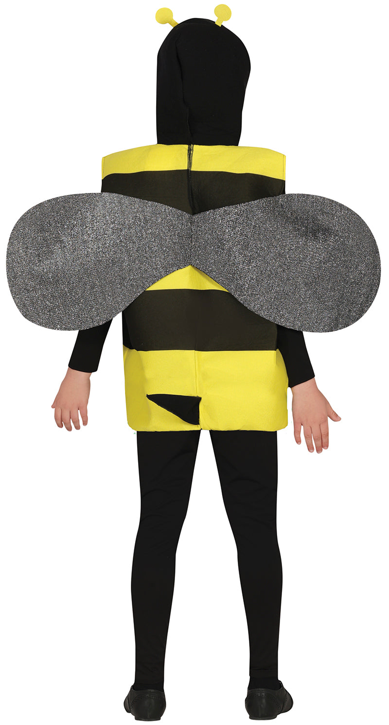 GP81083 – Hummelchen Kostüm Biene Karneval – Größe: 110/116 – Farbe: Schwarz
