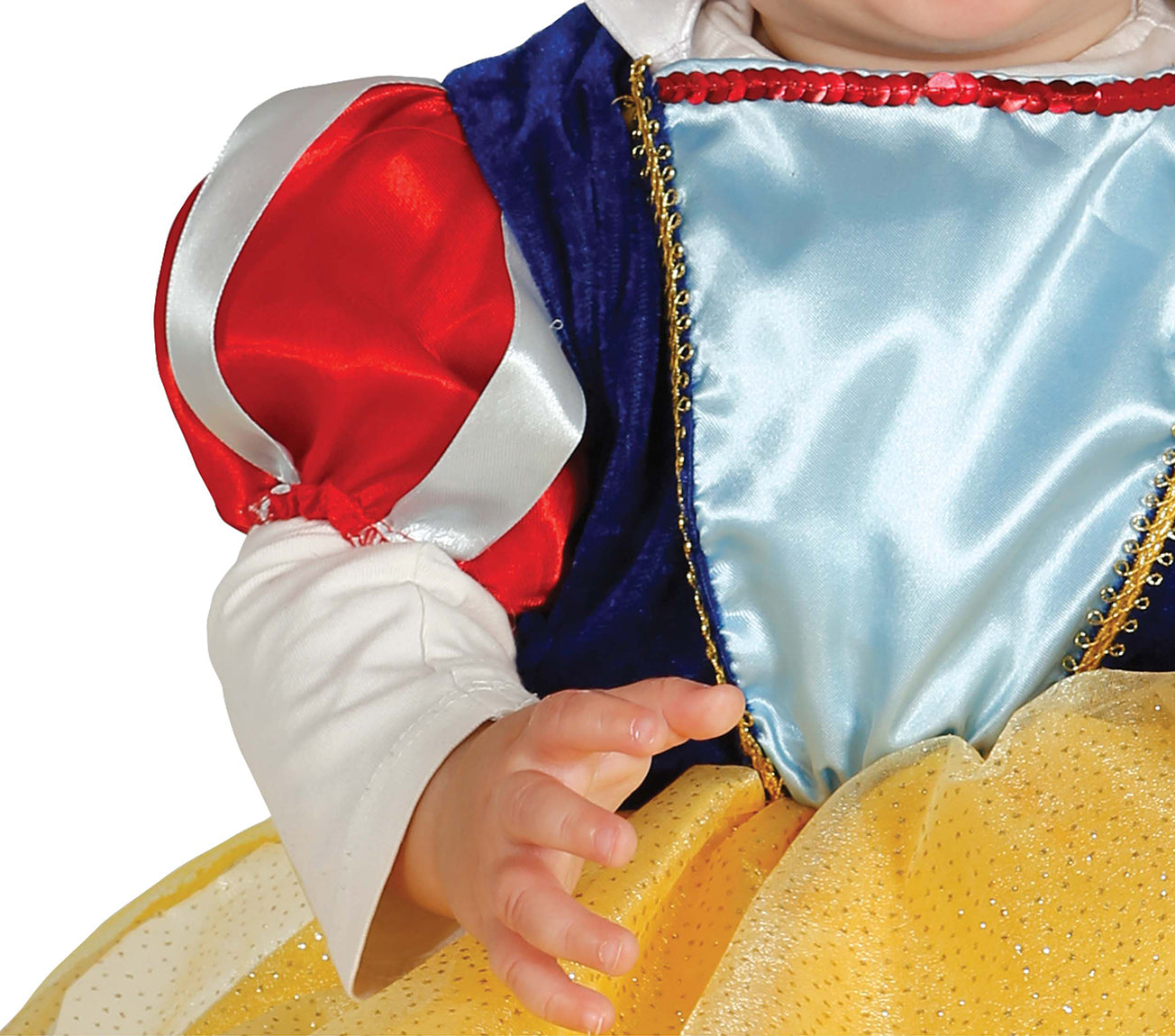 GP81090 – Märchenhaftes Königin Kostüm Karneval – Größe: 74/80 – Farbe: Mehrfarbig