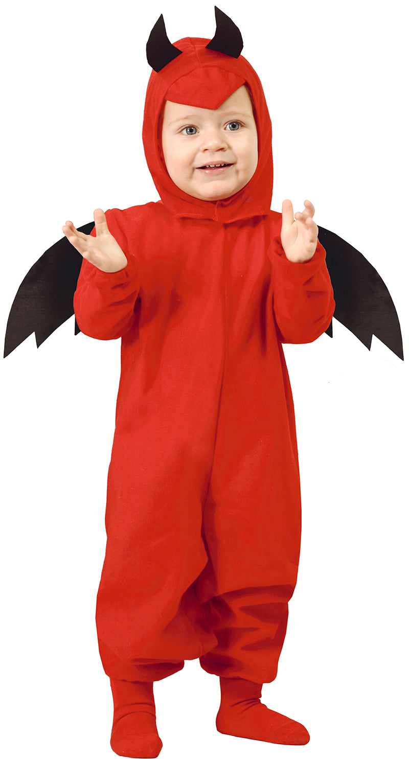 GP81098 – Dämonisches Halloween Kostüm Flügel Rot – Größe: 74/80 – Farbe: Rot