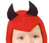 GP81098 – Dämonisches Halloween Kostüm Flügel Rot – Größe: 74/80 – Farbe: Rot