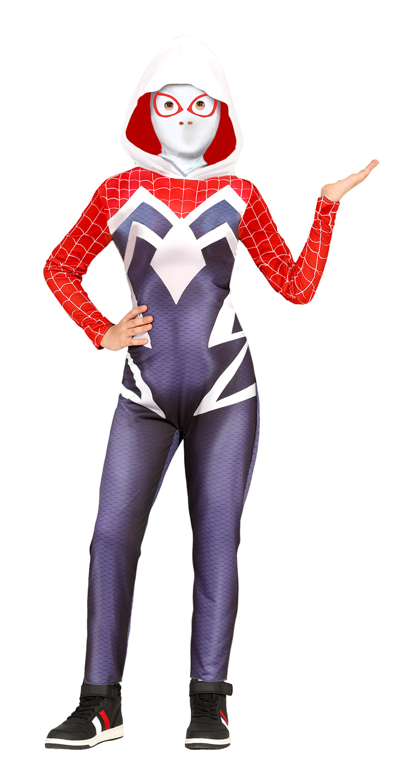 GP81118 – Superheld Abenteuerfigur Comicheld Spinnengefühle – Größe: 98/104 – Farbe: Blau