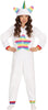 GP81129 – Einhorn Traum Overall Regenbogen Magisch – Größe: 110/116 – Farbe: Weiß