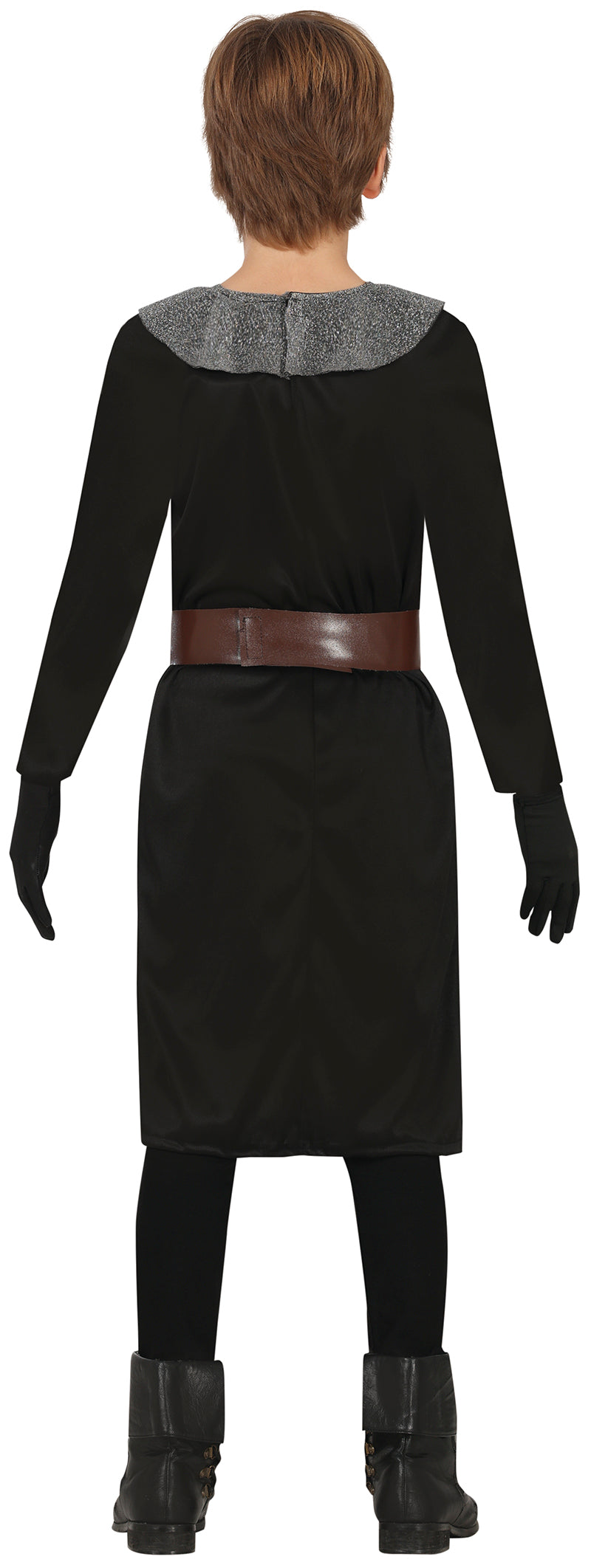 GP81132 – Ritter Tunika Mit Wappen – Größe: 98/104 – Farbe: Schwarz