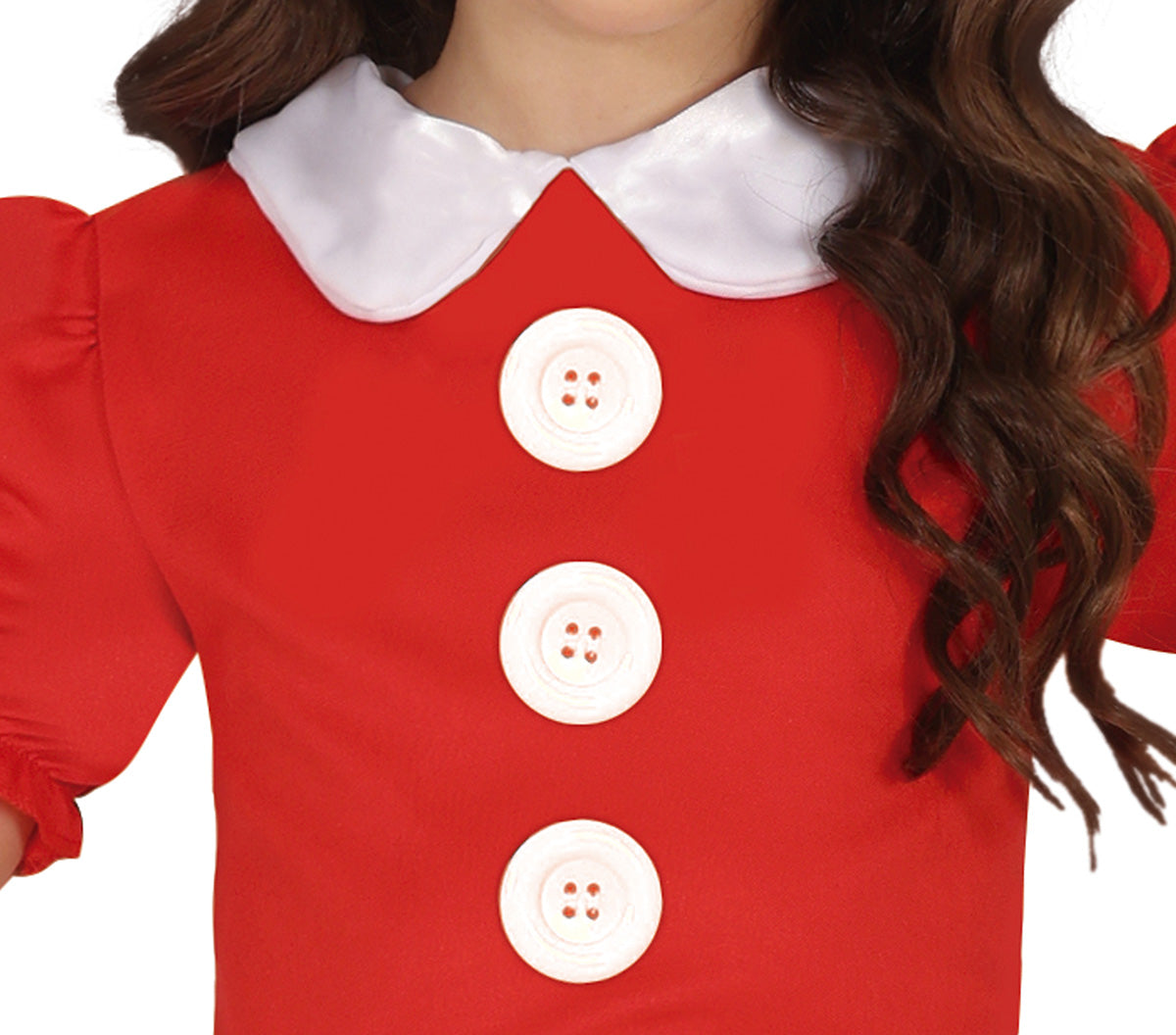 GP81140 – Maus Kleid Karneval Abenteuer Rot – Größe: 98/104 – Farbe: Rot