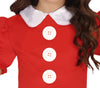 GP81140 – Maus Kleid Karneval Abenteuer Rot – Größe: 128/134 – Farbe: Rot