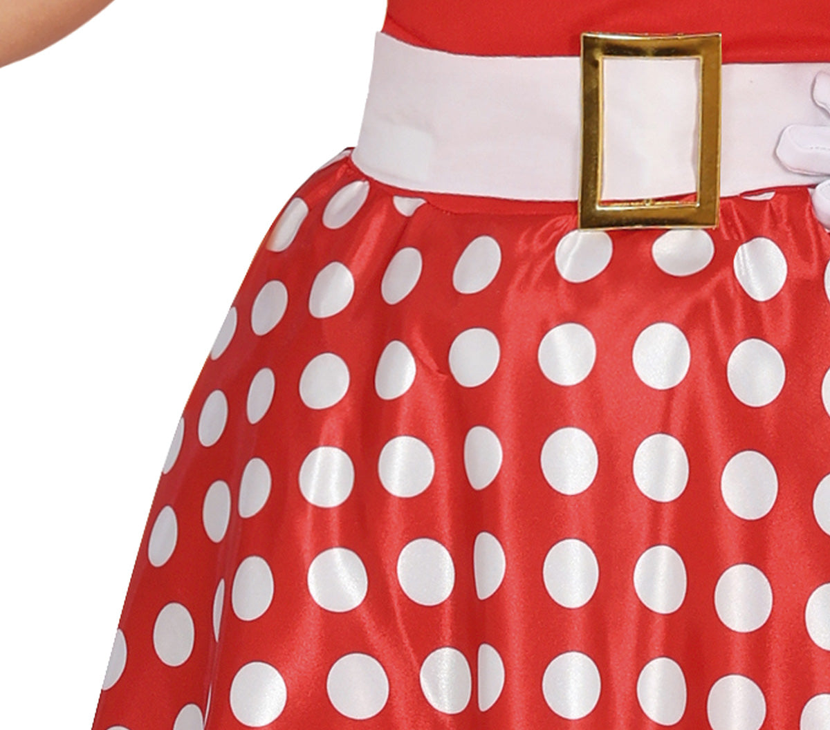 GP81140 – Maus Kleid Karneval Abenteuer Rot – Größe: 128/134 – Farbe: Rot