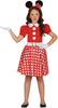 GP81140 – Maus Kleid Karneval Abenteuer Rot – Größe: 140/146 – Farbe: Rot
