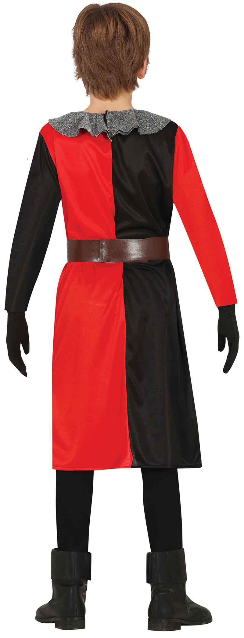GP81159 – Ritter Kostüm Kinderdress Mittelalter – Größe: 98/104 – Farbe: Schwarz, Ansicht 2