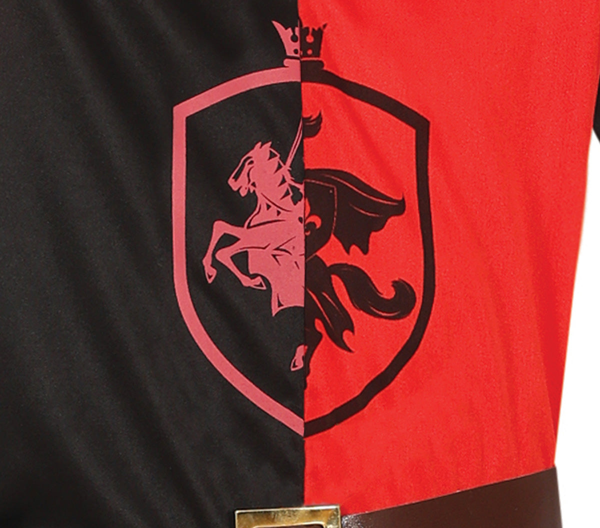 GP81159 – Ritter Kostüm Kinderdress Mittelalter – Größe: 110/116 – Farbe: Schwarz