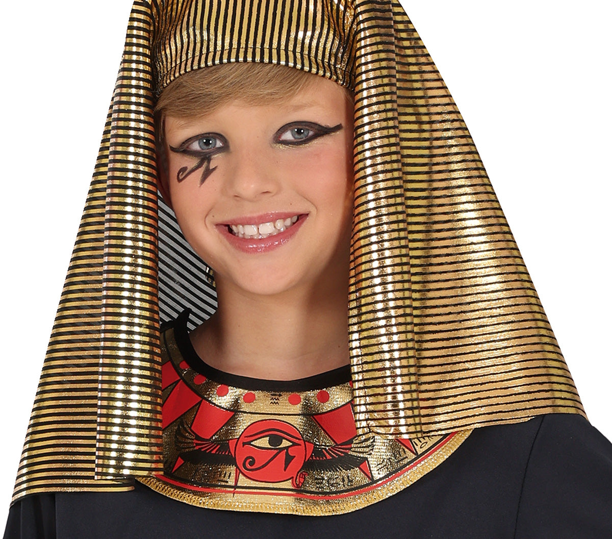 GP81163 – Aegyptischer Herrscher Kostuem Karneval – Größe: 110/116 – Farbe: Schwarz