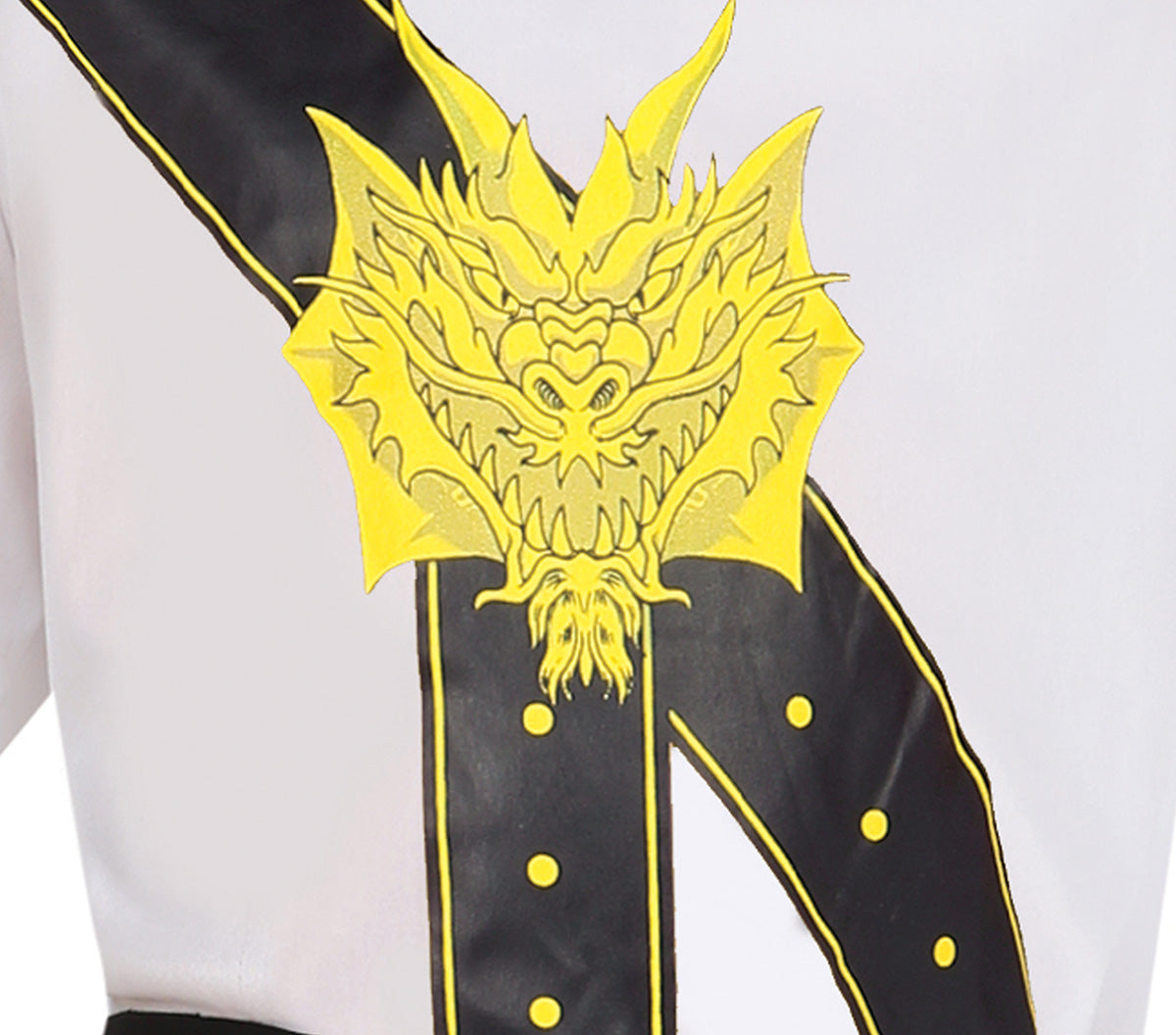 GP81167 – Ninja Krieger Weiß Drachen Design – Größe: 98/104 – Farbe: Weiß