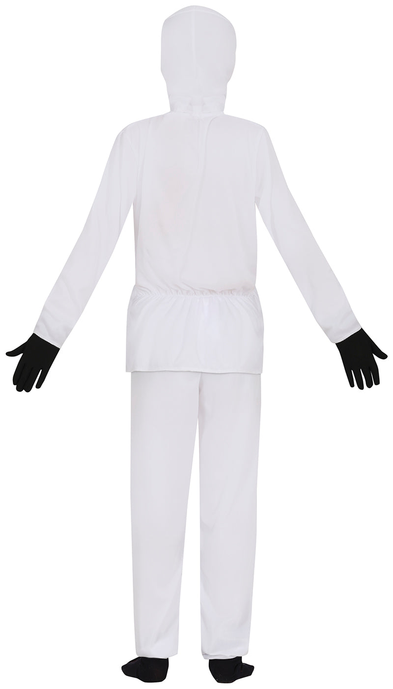 GP81167 – Ninja Krieger Weiß Drachen Design – Größe: 128/134 – Farbe: Weiß