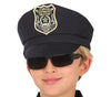 GP81177 – Polizei Karneval Uniform Kostüm – Größe: 128/134 – Farbe: Schwarz