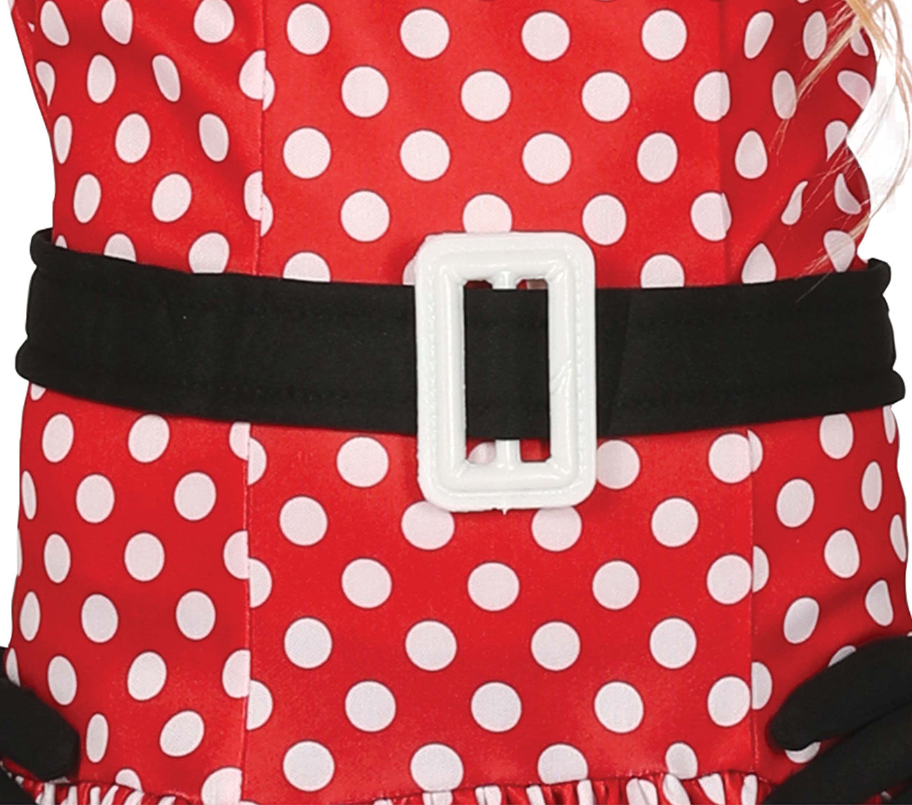 GP83180 – Maus Kostüm Karneval Outfit – Größe: 140/146 – Farbe: Rot