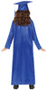 GP81295 – Absolventenkostüm Blau Sommerfeiern – Größe: 98/104 – Farbe: Blau