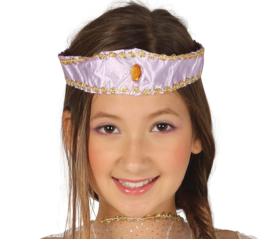 GP81411 – Wüstenprinz Karnevalskostüm Fantasie – Größe: 110/116 – Farbe: Lila, Ansicht 2