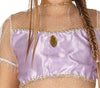 GP81411 – Wüstenprinz Karnevalskostüm Fantasie – Größe: 128/134 – Farbe: Lila