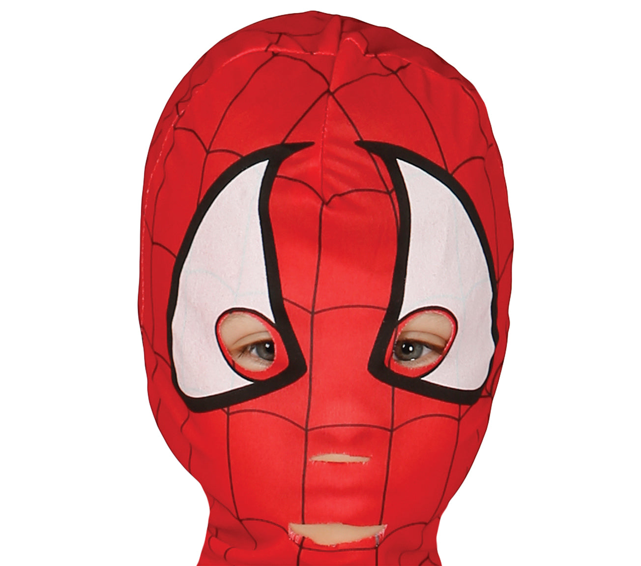GP83166 – Superheld Abenteuerfigur Kinder Jumpsuit – Größe: 128/134 – Farbe: Rot