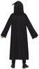 GP83158 – Magische Student Robe Kapuze – Größe: 110/116 – Farbe: Schwarz
