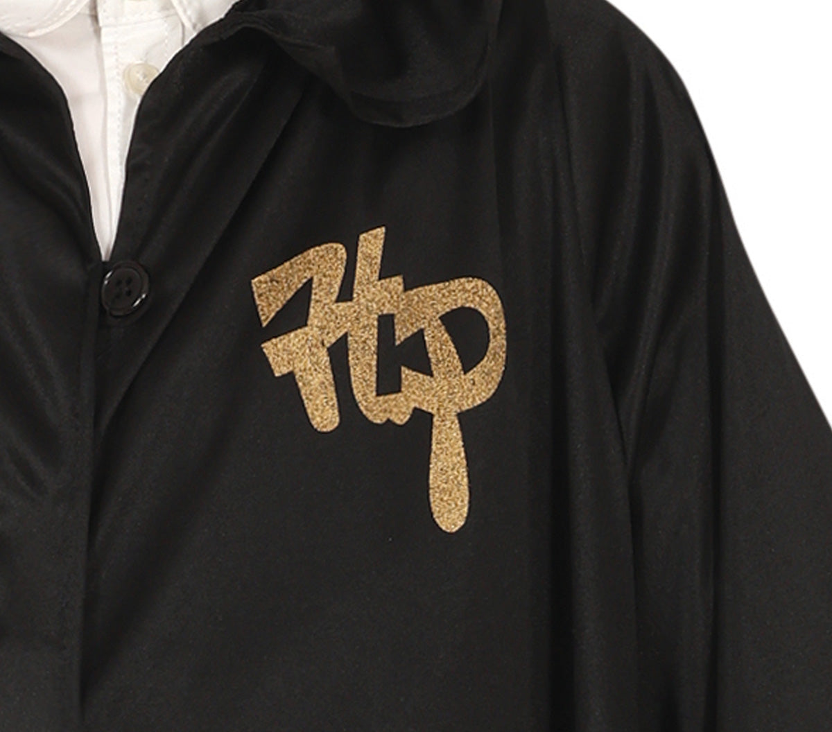 GP83158 – Magische Student Robe Kapuze – Größe: 140/146 – Farbe: Schwarz