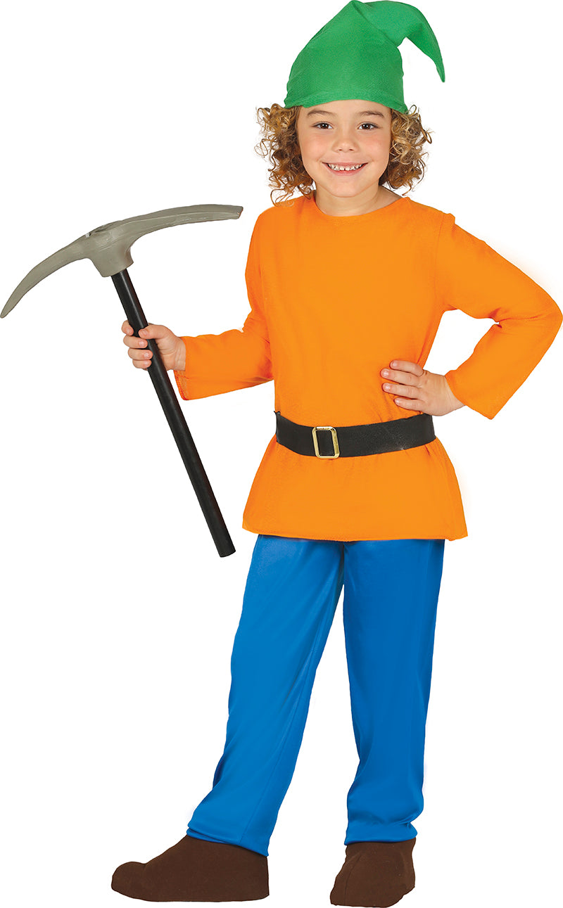 GP77315 – Märchen Zwerg Zauberhafte Kreaturen – Größe: 140/146 – Farbe: Orange