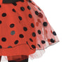 GP81890 – Marienkaefer Haarreif Fluegel Kleid Kostuem – Größe: 140/146 – Farbe: Rot
