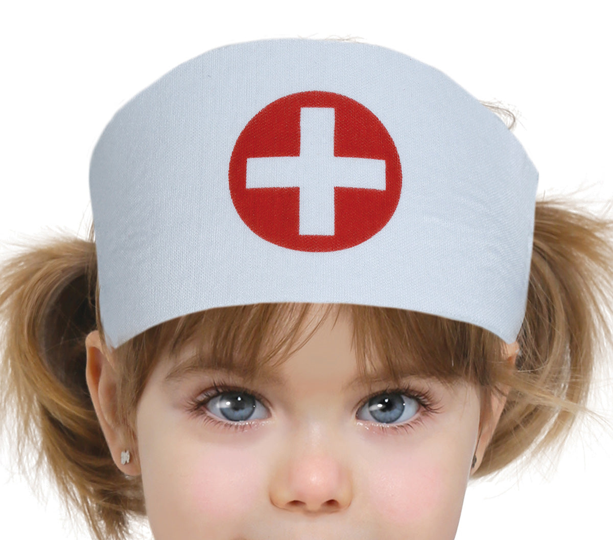 GP82046 – Miniarzt Doktorkostüm Babykleid Pflegehaube – Größe: 74/80 – Farbe: Blau