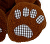 GP82048 – Baer Kostuem Kapuze Overall Handschuhe – Größe: 74/80 – Farbe: Braun