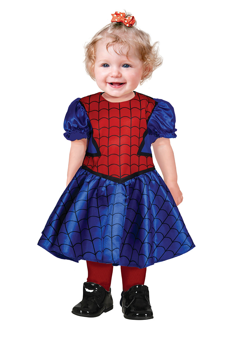 GP82050 – Superheld Babytraum Karnevalskleid – Größe: 74/80 – Farbe: Rot