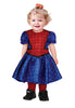 GP82050 – Superheld Babytraum Karnevalskleid – Größe: 74/80 – Farbe: Rot