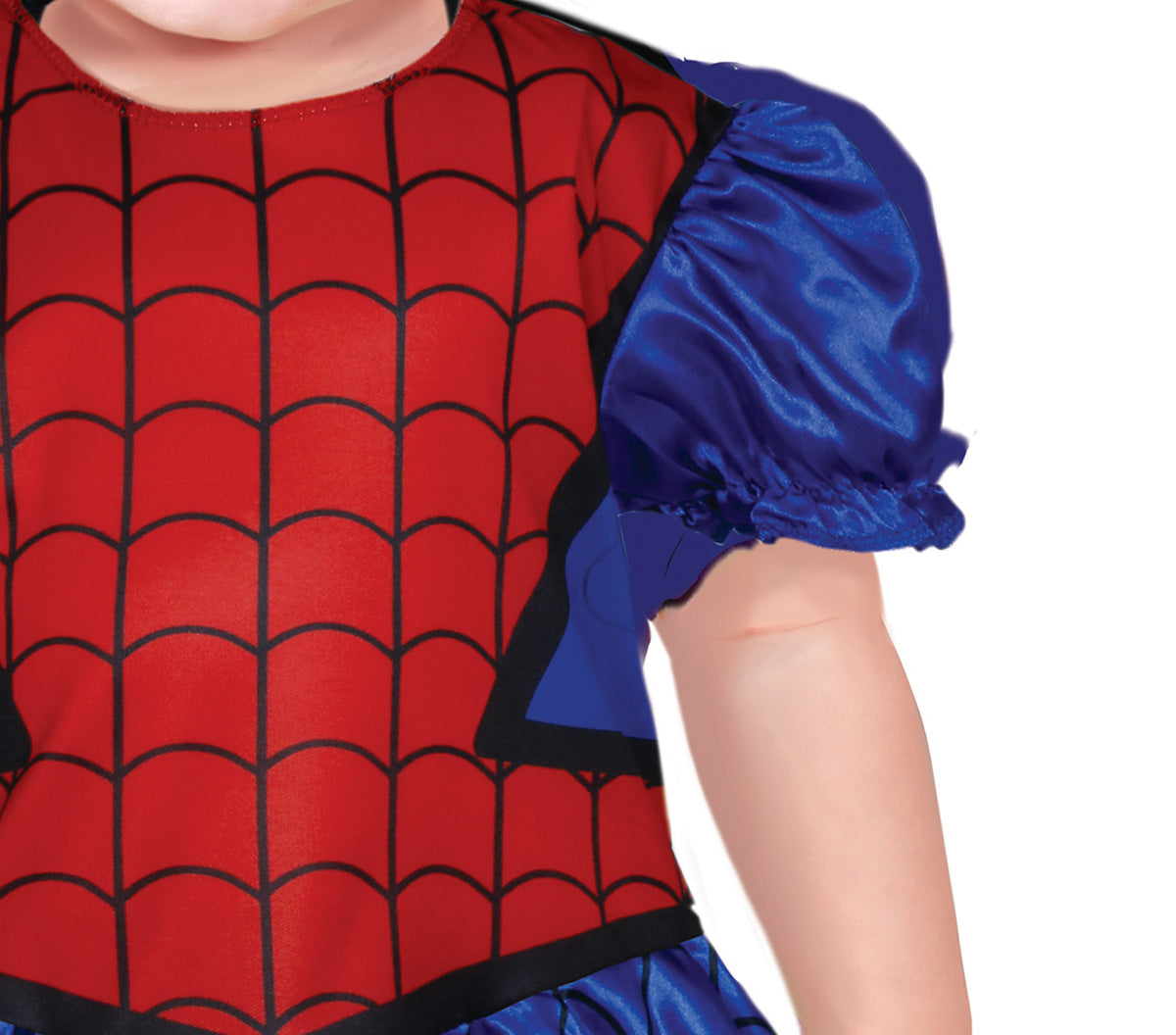 GP82050 – Superheld Babytraum Karnevalskleid – Größe: 86/92 – Farbe: Rot