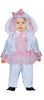 GP82052 – Tierkarneval Babykostüm Kapuze Hoodie – Größe: 74/80 – Farbe: Weiß