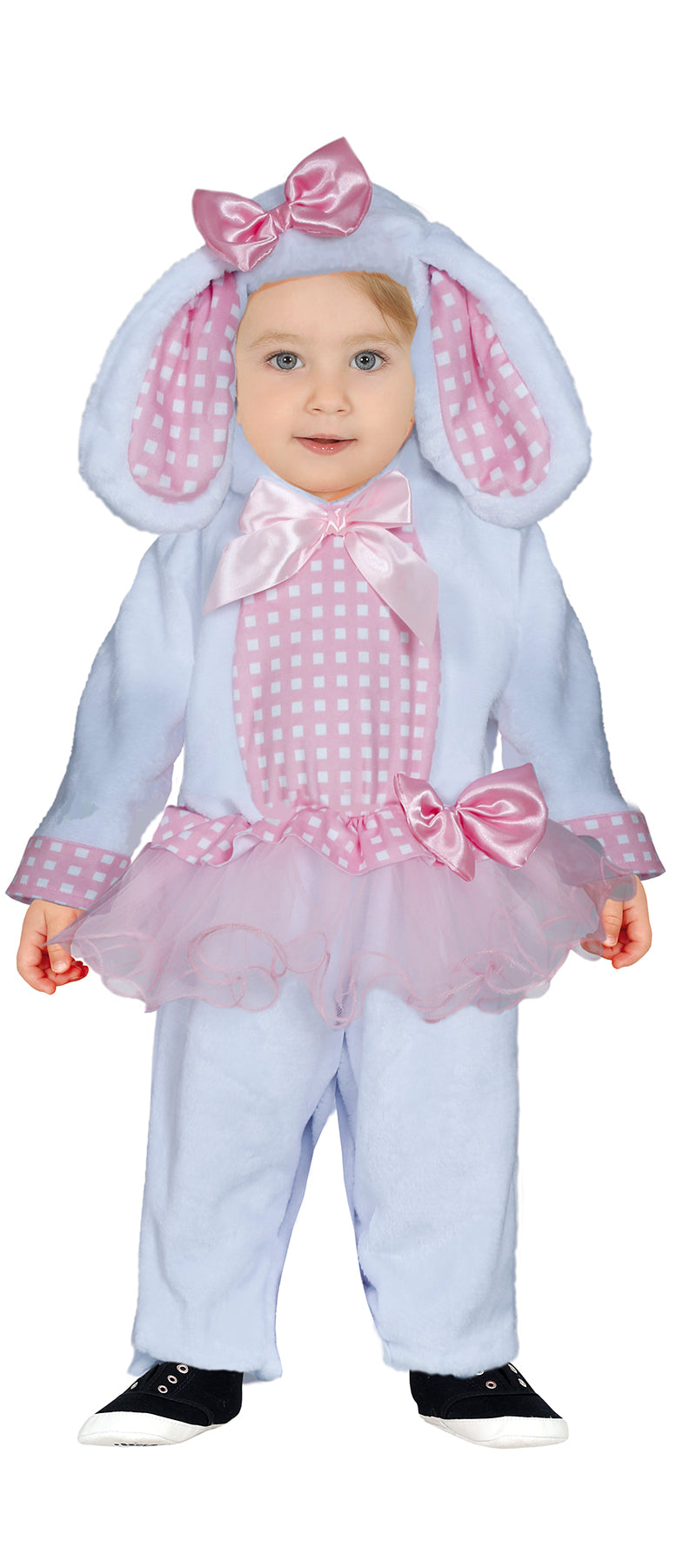 GP82052 – Tierkarneval Babykostüm Kapuze Hoodie – Größe: 86/92 – Farbe: Weiß