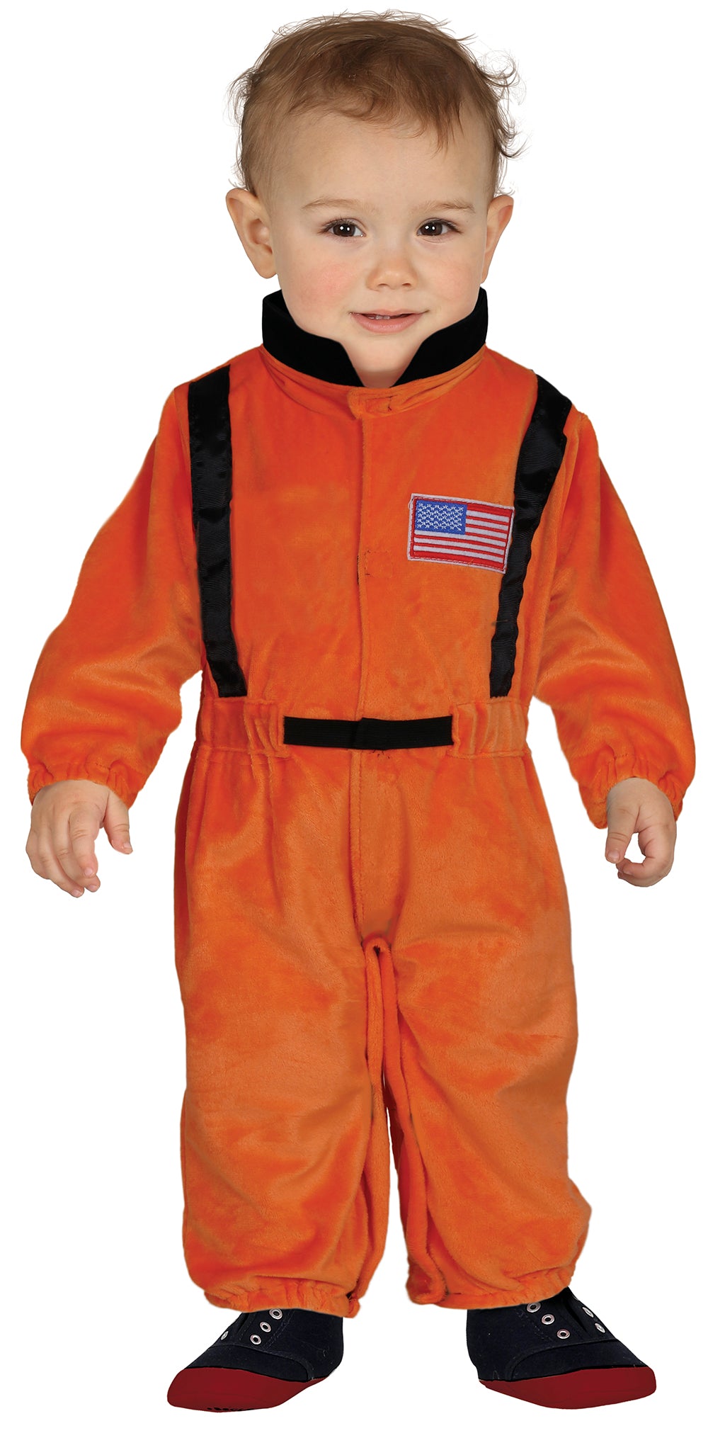GP82054 – Astronaut Weltraumanzug Abenteuerheld – Größe: 74/80 – Farbe: Orange