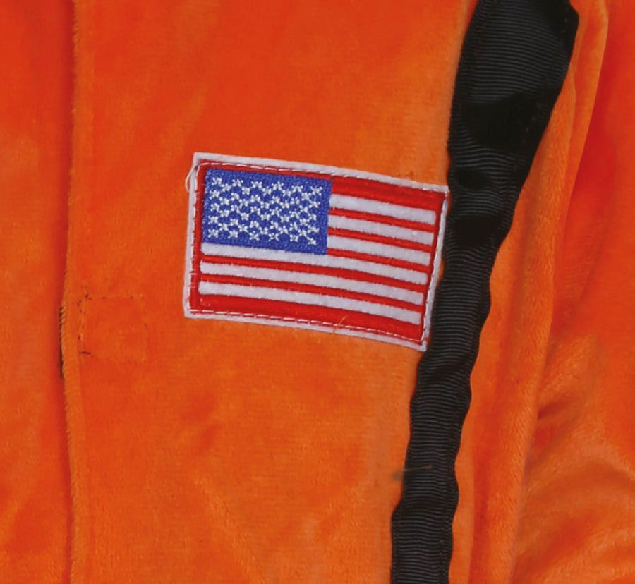 GP82054 – Astronaut Weltraumanzug Abenteuerheld – Größe: 74/80 – Farbe: Orange, Ansicht 2