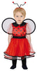 GP82060 – Marienkäfer Karneval Set Flügel Haarreif – Größe: 74/80 – Farbe: Rot