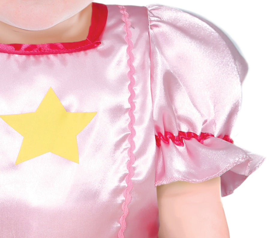 GP82064 – Prinzessin Märchenkönigin Regenbogenkleid – Größe: 74/80 – Farbe: Pink, Ansicht 2
