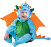 GP82435 – Drache Baby Kostüm Kapuze – Größe: 74/80 – Farbe: Blau