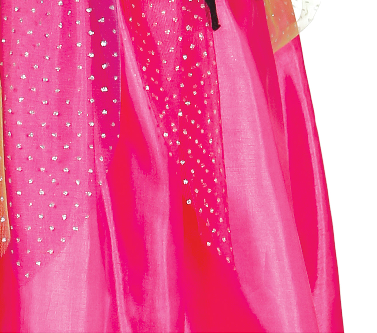 GP82566 – Hexe Rosa Kostüm Fantasie Märchenwald – Größe: 140/146 – Farbe: Pink