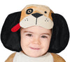 GP82620 – Hundewelpe Kapuzen Jumpsuit Tierkostüm – Größe: 74/80 – Farbe: Braun