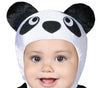 GP82626 – Tierbabykostüm Panda Karneval Bärenkapuze – Größe: 74/80 – Farbe: Schwarz