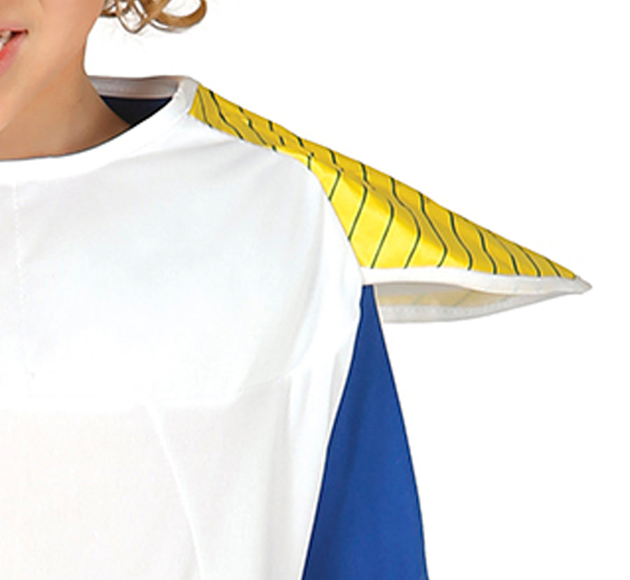 GP82650 – Ninja Samurai Abenteuer Jumpsuit Karneval – Größe: 110/116 – Farbe: Blau, Ansicht 2