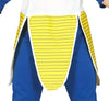GP82650 – Ninja Samurai Abenteuer Jumpsuit Karneval – Größe: 110/116 – Farbe: Blau