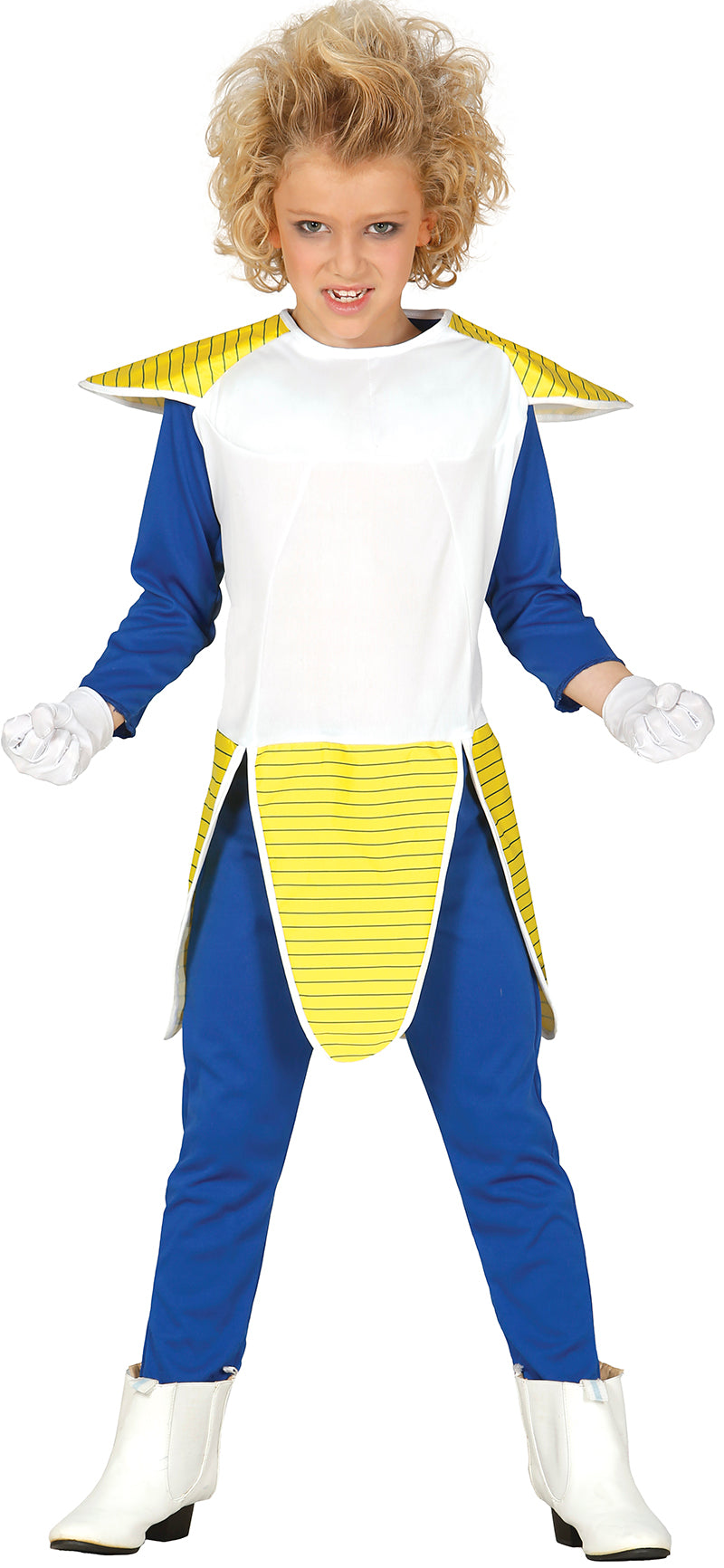 GP82650 – Ninja Samurai Abenteuer Jumpsuit Karneval – Größe: 140/146 – Farbe: Blau