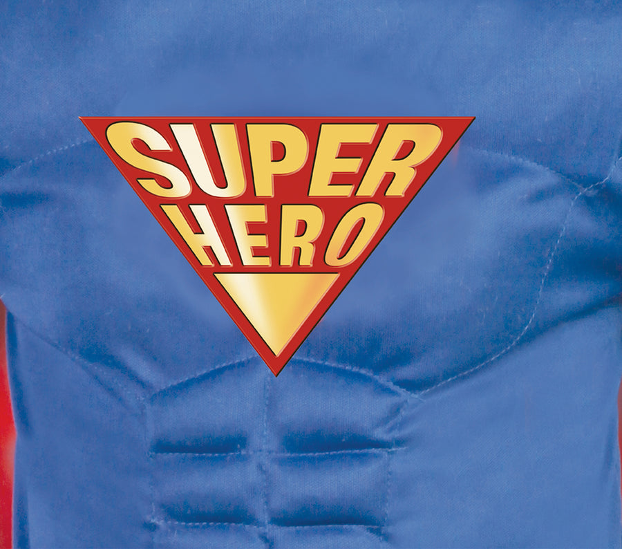 GP83165 – Superheld Abenteuerfigur Fantasieheld Kostüm – Größe: 110/116 – Farbe: Blau, Ansicht 2