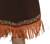 GP82720 – Indisches Karneval Kostüm – Größe: 140/146 – Farbe: Braun