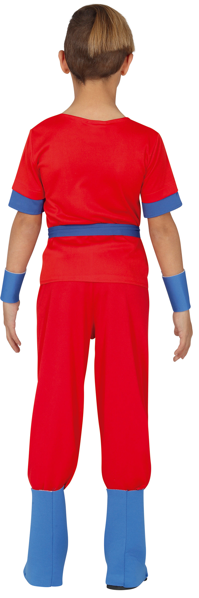 GP82760 – Ninja Abenteuerfigur Asien Karneval – Größe: 128/134 – Farbe: Rot
