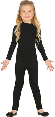 Ganzkörperanzug für Mädchen schwarz, Bild 1